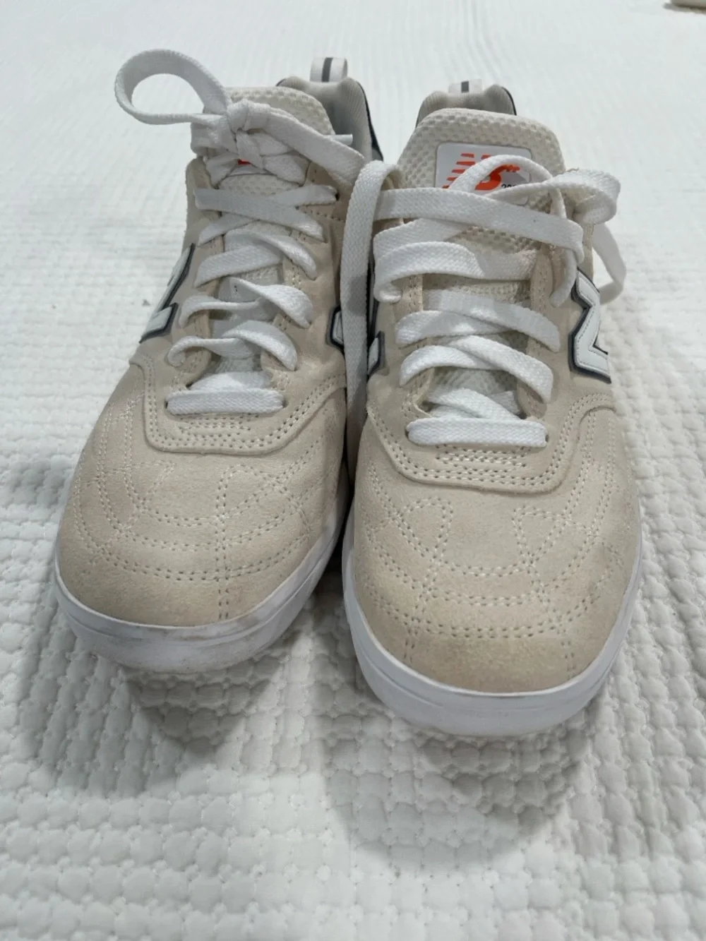 New Balance NM288SGH Sea Salt Sneakers Suede‎ Lace Up Low Top 6 off duty